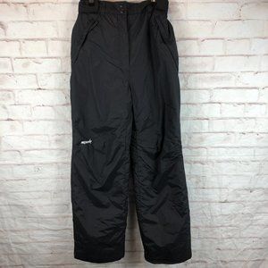 SkiGear Women's L Black Adjustable Insulated Snow Ski Pants